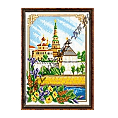 Набор д/вышивания 4006 Вид на Кремль (Россия) 23х30
