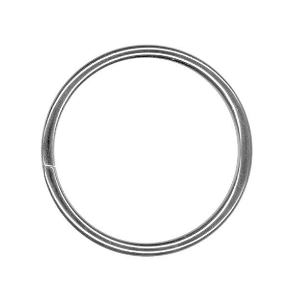 Кольцо металлическое TSW 40х3мм никель